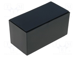 Enclosure: designed for potting; X: 36mm; Y: 70mm; Z: 35mm; black