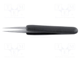 Tweezers; Blade tip shape: sharp; Tweezers len: 120mm; ESD
