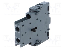 Auxiliary contacts; Series: 3RT20; Size: S0,S00,S2; Mounting: side