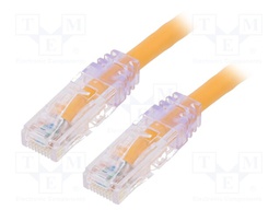 Patch cord; TX6™ PLUS,U/UTP; 6; stranded; Cu; LSZH; orange; Len: 5m