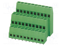 PCB terminal block, nominal current: 15 A, rated voltage (II
