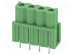 PCB headers, nominal cross section: 2.5 mm?, color: green, n