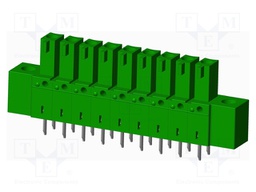Connector: pluggable terminal block; socket; female; straight
