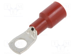 Tip: ring tube; M12; Ø: 13mm; 35mm2; crimped; for cable; insulated