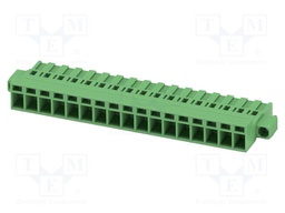 PCB connector, nominal cross section: 2.5 mm?, color: green,