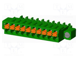 Connector: pluggable terminal block; plug; female; straight; 5.5A