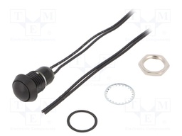 Switch: push-button; Pos: 2; SPST-NO; 0.4A/32VAC; 0.2A/24VDC; IP67