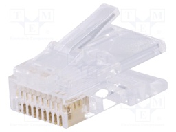 Plug; RJ50; PIN: 10; Layout: 10p10c; IDC,crimped; for cable