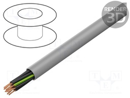 Wire; HELUCONTROL® JZ-520; 7G1mm2; unshielded; 300/500V; LSZH; Cu