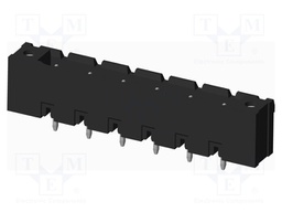 Connector: pluggable terminal block; socket; male; on PCBs