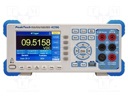 Benchtop multimeter; TFT 4" (480x320) 5,5 digit (200000)