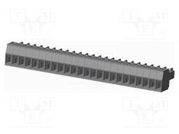 Connector: pluggable terminal block; plug; female; straight; grey