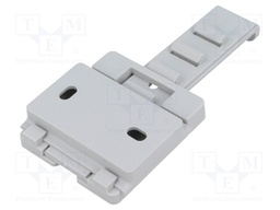 DIN rail mounting bracket; for enclosures