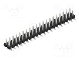 Connector: pin strips; pin header; male; PIN: 40; 2.54mm; SMT; 2x20
