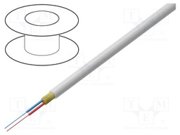 Wire: fibre-optic; Kind: VC-D40; Øcable: 4mm; Number of fibers: 2