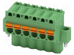 PCB connector, nominal cross section: 2.5 mm?, color: green,