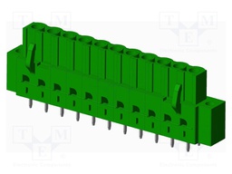 Connector: pluggable terminal block; socket; female; straight