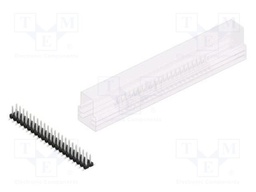 Connector: pin strips; pin header; male; PIN: 44; 2.54mm; SMT; 2x22