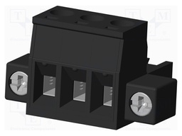 Connector: pluggable terminal block; plug; female; straight; 300V