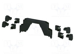 Upper housing; black; ME 17,5; X: 17.6mm; Y: 99mm; Z: 45.85mm