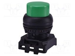 Switch: push-button; 22mm; green; IP65; prominent; E; Pos: 2; Ø22.5mm