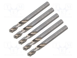 Drill bit; for metal; Ø: 6mm; L: 66mm; Working part len: 28mm; short