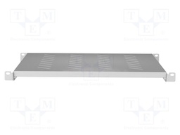 Shelf; 1U; grey; Standard: 19"