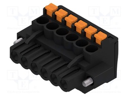 Pluggable terminal block