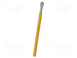 Test needle; Operational spring compression: 4mm; 8A; Ø: 2mm; 3N