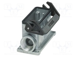 Enclosure for connectors: HDC; size B16; with latch; PG21