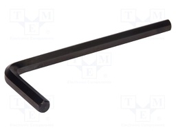 Wrench; hex key; HEX 4mm; Overall len: 74mm; steel