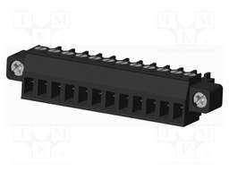 Connector: pluggable terminal block; plug; female; straight; 300V