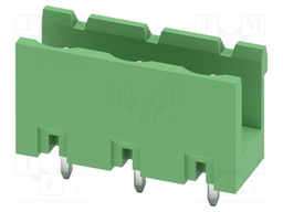 PCB headers, nominal cross section: 2.5 mm?, color: green, n