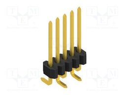 Connector: pin strips; pin header; male; PIN: 5; 1.27mm; SMT; 1x5