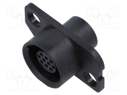 Connector: circular; HR34B; crimped; plug; for cable; female