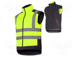 Reflection waistcoat; Size: S; yellow