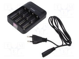 Charger: for rechargeable batteries