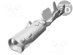 Contact; Size: 1,5mm; female; 0.5÷1mm2; CMC; tinned; crimped; reel