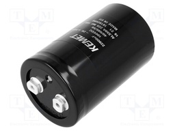 Capacitor: electrolytic; 22000uF; 100VDC; Leads: screw; ESR: 13mΩ