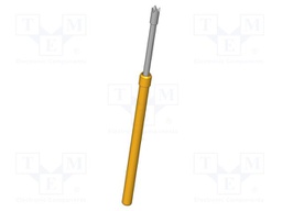 Test needle; Operational spring compression: 8mm; 5A; Ø: 1.3mm