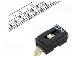 Switch: DIP-SWITCH; Poles number: 1; OFF-ON; 0.1A/50VDC; Pos: 2