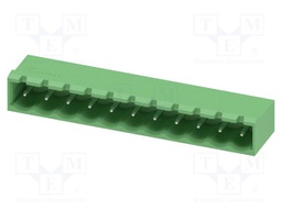 PCB headers, nominal cross section: 2.5 mm?, color: green, n