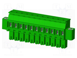 Connector: pluggable terminal block; plug; female; angled 90°