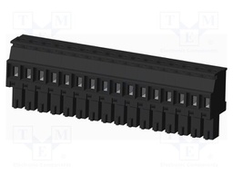 Connector: pluggable terminal block; plug; female; angled 90°