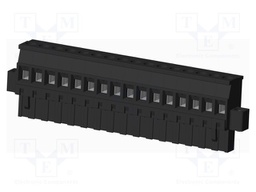 Connector: pluggable terminal block; plug; female; angled 90°
