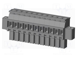 Connector: pluggable terminal block; plug; female; angled 90°