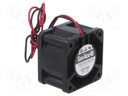 Fan: DC; axial; 24VDC; 40x40x28mm; 22.8m3/h; 40dBA; ball bearing