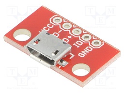 Module: adapter; USB B micro; Application: prototyping