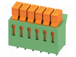 PCB terminal block, nominal current: 5 A, rated voltage (III