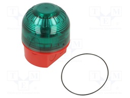 Signaller: lighting; flashing light; red; Sonos; 110/230VAC; IP65